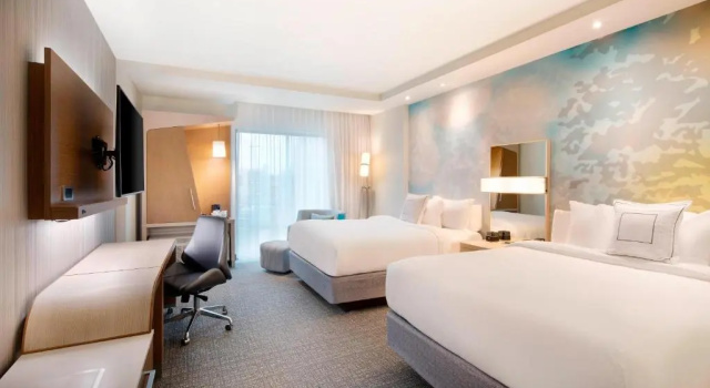 Четырёхместный номер Standard Courtyard by Marriott Atlanta Vinings/Galleria
