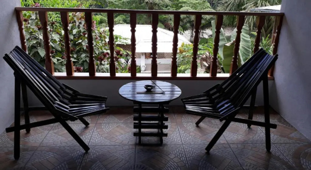 Трёхместный номер Comfort с видом на сад Banana Lodge