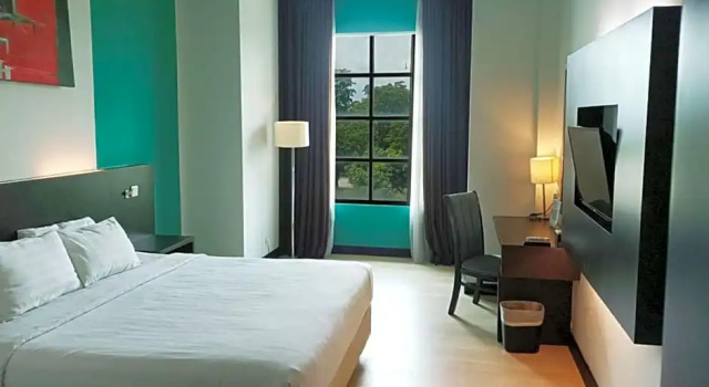 Двухместный номер Deluxe с видом на сад King's Hotel Nagoya Batam