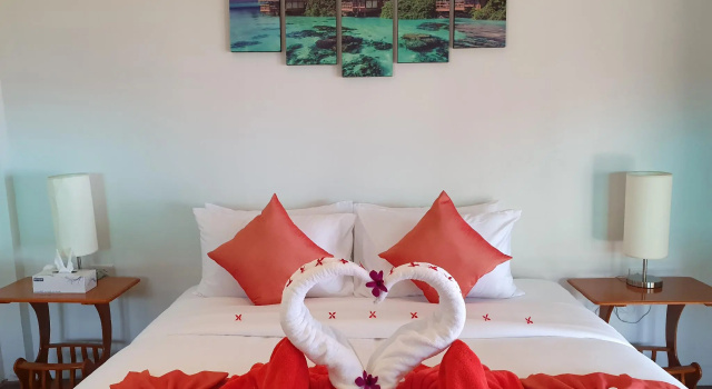 Двухместный номер с видом на море Koh Jum Delight Beach