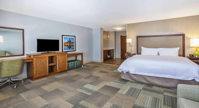 Двухместная студия Hampton Inn by Hilton West Bloomfield Novi