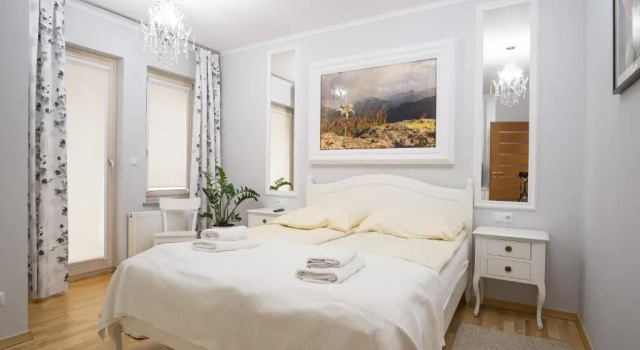 Апартаменты c 1 комнатой с балконом Apartamenty Comfort & Spa Stara Polana VIPAPARTAMENTY