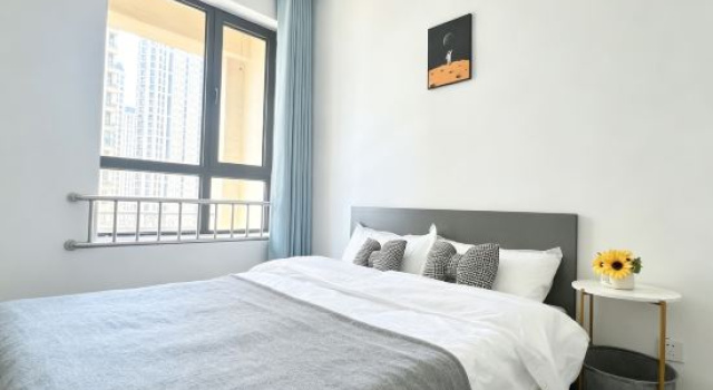 Люкс с 3 комнатами с видом на море Qihai · Letu Loft Apartment (Golden Beach)