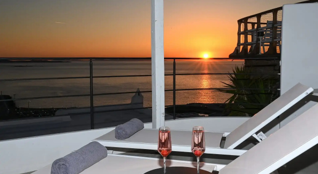 Полулюкс с видом на море Mykonos View Hotel
