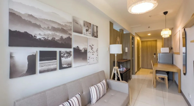Номер Standard c 1 комнатой с балконом Smdc coast residence by phrecious