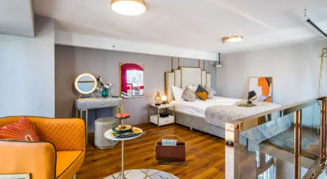 Люкс Deluxe Yunyou High-End LOFT Cinema Hotel Apartment (Jiu Yan Qiao Branch)