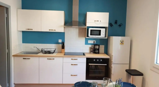 Апартаменты c 1 комнатой Appartement F2 30m2, 300m des Thermes