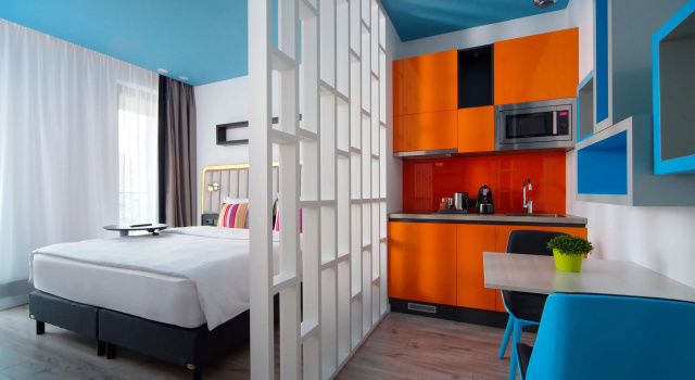 Студия Park Inn by Radisson Residence Рига Барона