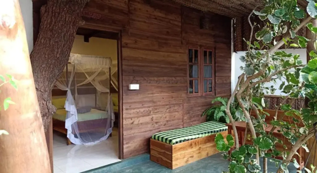 Garden Cottage Arugambay, Đặt Nhà nghỉ dưỡng Nhà nghỉ tại Ampara District, Nhà tranh