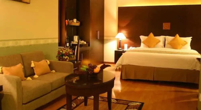 Номер Executive с видом на город Hotel Pacific Balikpapan