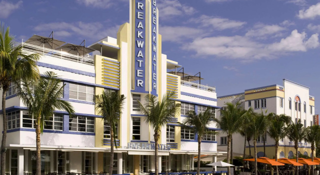 Двухместный номер Deluxe Hotel Breakwater South Beach