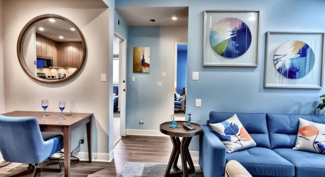 Апартаменты с 2 комнатами Modern Luxury Apartments in the Heart of Los Angeles