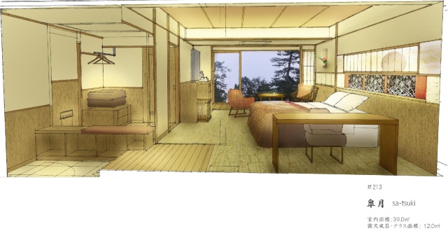 Двухместный номер Standard Biwako Mastunoura Bettei