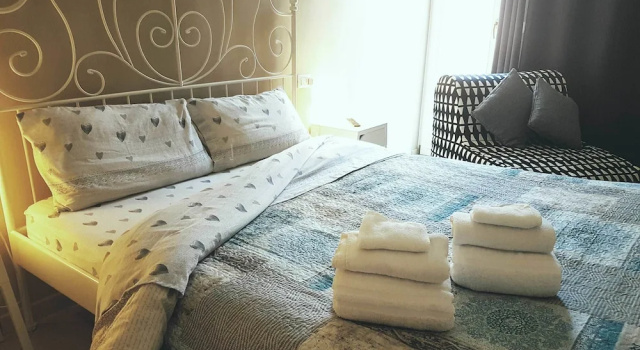 Casa Bella Marconi is an Apartment of 34 Square Meters. Clean, Bright, in the Heart of the City