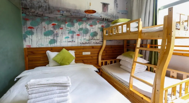 Номер Standard Bajie Youth Hostel National Forest Park