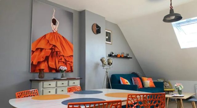 Апартаменты SUPERLOGIS - Sous Les Toits - T2 - BLOIS-HYPERCENTRE 1 chambre 4 personnes