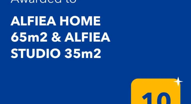 Апартаменты ALFIEA HOME 65m2 & ALFIEA STUDIO 35m2