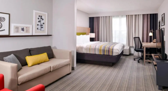 Двухместный люкс c 1 комнатой Country Inn & Suites by Radisson, Tinley Park, IL