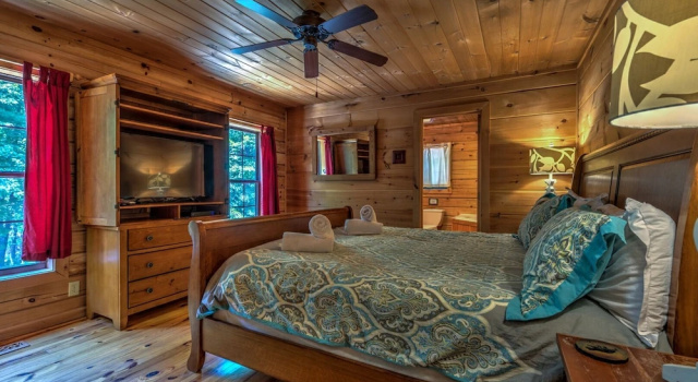 Hidden Pond - 2 Br Cabin, Забронировать Дом для отпуска Уивервилл Аппалачи