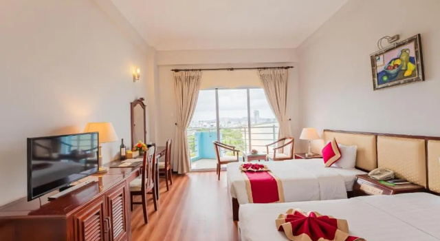 Двухместный номер Luxury с видом на море Seagull Hotel