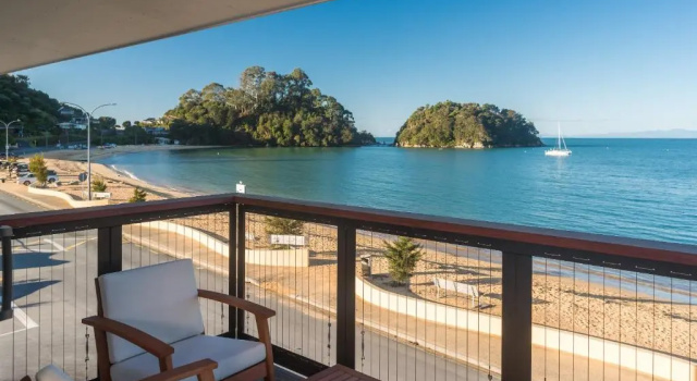 Апартаменты с видом на море Kaiteriteri Recreation Reserve Apartments