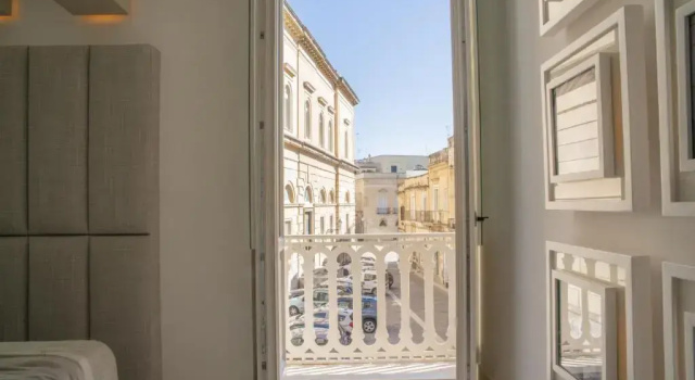 Balkonlu Lüks çift kişilik oda Palazzo Lecce - Epoca Collection