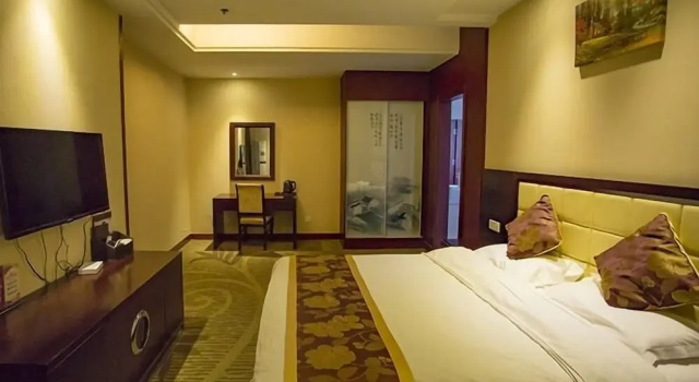 Номер Deluxe GreenTree Alliance Chuzhou Laian County Development District Jingyi Road Hotel.
