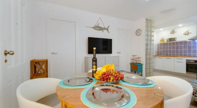 CASA TORRE Y MAR with 2 bedrooms swimming pool grill & garden & solarium