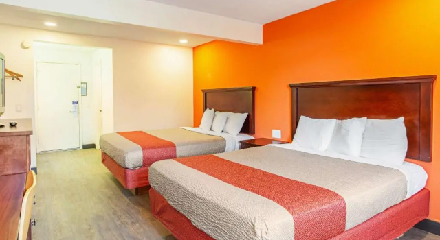 Deluxe Čtyřlůžkový pokoj Motel 6 Pendleton, OR - West