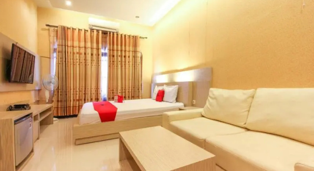 Двухместный номер Deluxe RedDoorz near Candi Ratu Boko