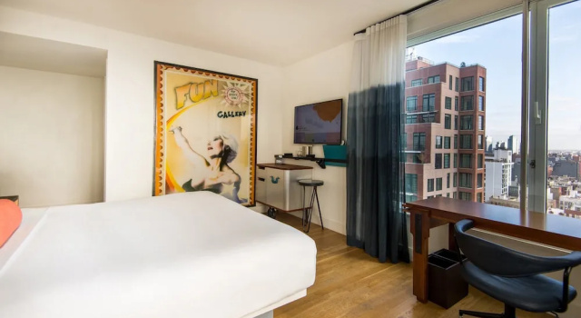 Двухместный номер Premium с видом на город Hotel Indigo Lower East Side New York by IHG