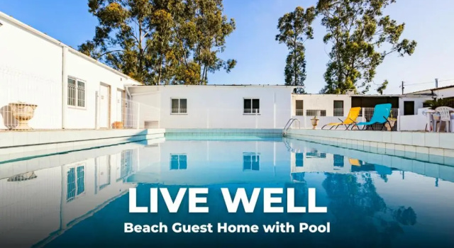 Апартаменты с 3 комнатами Live, Laugh, Love Beach Guest Home with AC