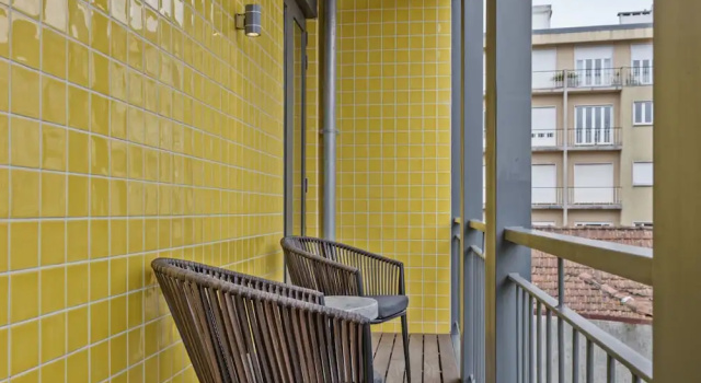 Двухместный номер Deluxe с балконом Pur Oporto Boutique Hotel by actahotels