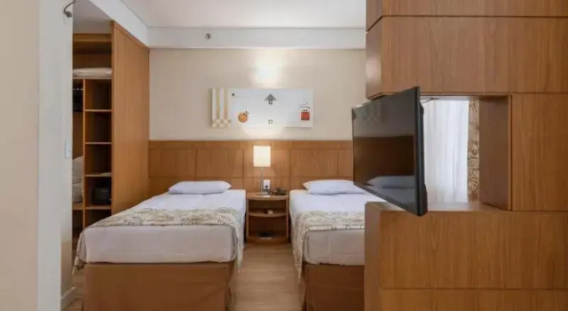 Трёхместный номер Standard Monreale Plus São José dos Campos