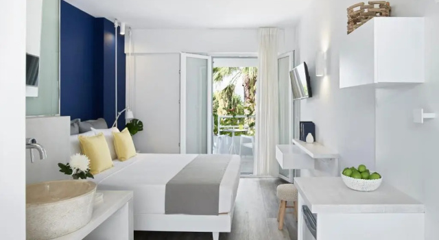 Двухместный номер Standard с частичным видом на море Kouros Seasight Hotel