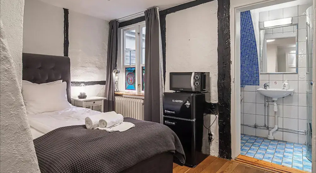 Одноместная студия Standard Continental Apartment Hotel Helsingborg