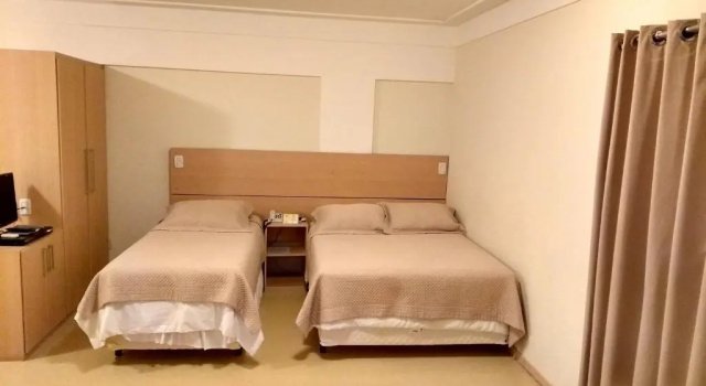 Двухместный номер Deluxe Itajubá Flat Hotel