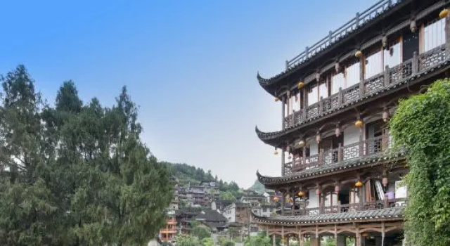 Floral Hotel Furong Town Galaxy Heights Hotel(Wangcun Waterfall Store), Boek Hotel Wangcun Hotels met Parkeerplaats, Parkeren