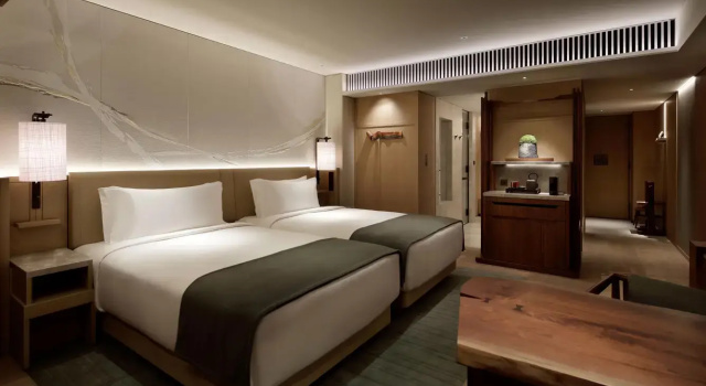 Четырёхместный номер Deluxe с видом на город HOTEL THE MITSUI KYOTO, a Luxury Collection Hotel & Spa