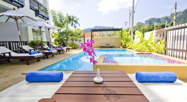 Апартаменты c 1 комнатой с балконом Krabi Apartment Hotel