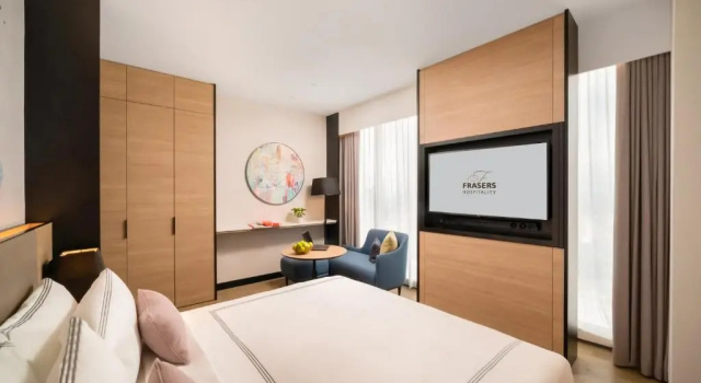 Двухместная студия Deluxe Capri by Fraser, Bukit Bintang