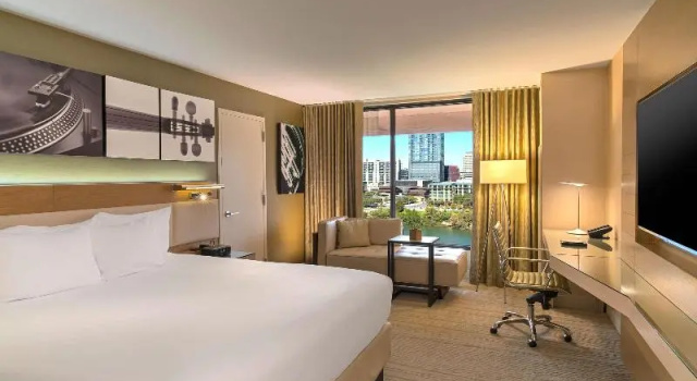Двухместный номер с балконом Hyatt Regency Austin