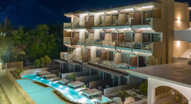 Номер Comfort с видом на море Kolymbia Bay Art Boutique Hotel - Adults Only