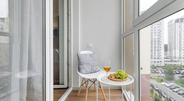 Номер Luxury с балконом Spacious apartment near DanaMall