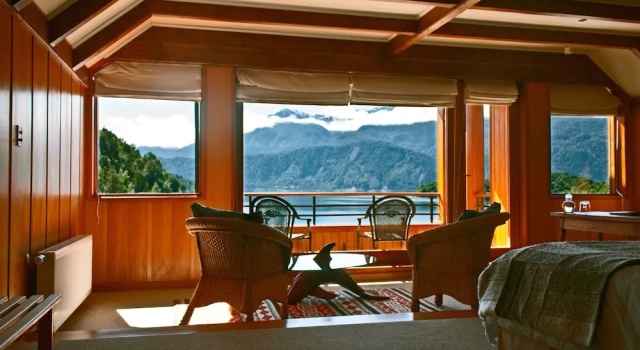 Двухместный номер Standard с балконом Puyuhuapi Lodge & Spa