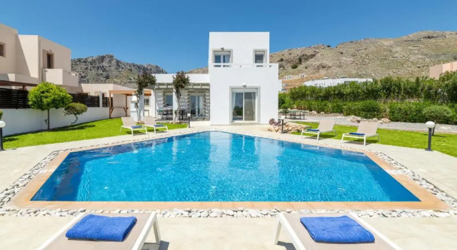 Villa Melodia, 4 Bedroom Villa with Private Pool, Забронировать Вилла Пефкос остров Родос