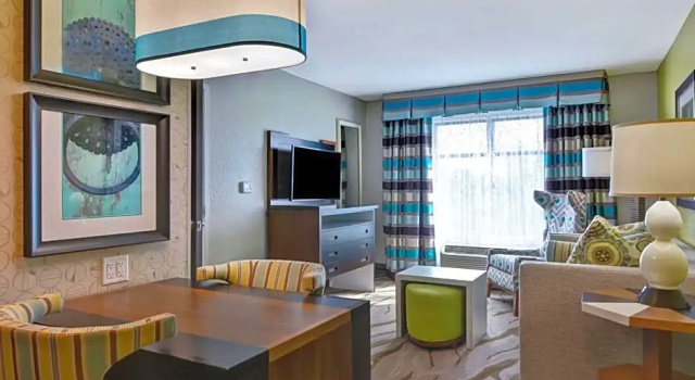 Четырёхместный люкс c 1 комнатой Homewood Suites by Hilton Savannah-North/Airport