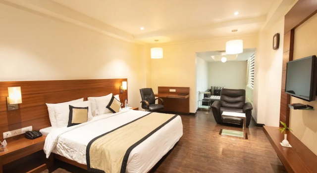 Exécutive double chambre Vue sur la ville Hotel Sandy's Tower
