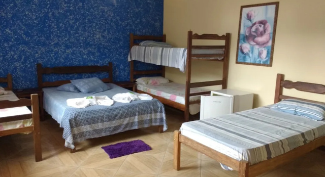 Четырёхместный номер Standard Pousada Litoral Paraty