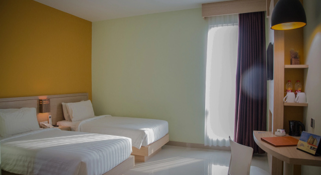 Двухместный номер Deluxe Infinity Hotel Jambi By Tritama Hospitality